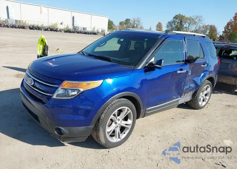 2015 Ford Explorer Limited из США, поврежденный, VIN 1FM5K8F85FGA09414